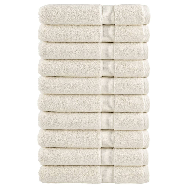 Washandjes Solund 2 Pcs Katoen Crème
