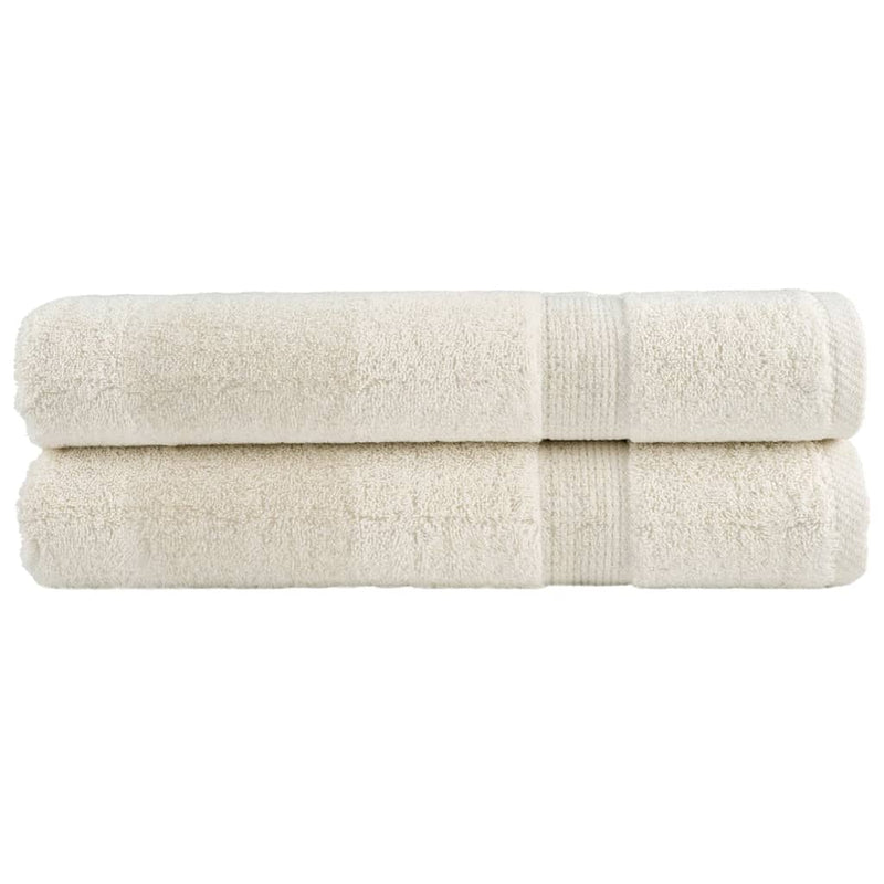 Washandjes Solund 2 Pcs Katoen Crème