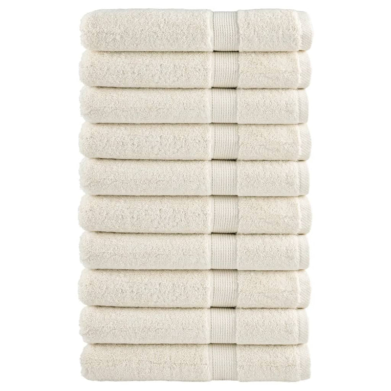 Washandjes Solund 2 Pcs Katoen Crème