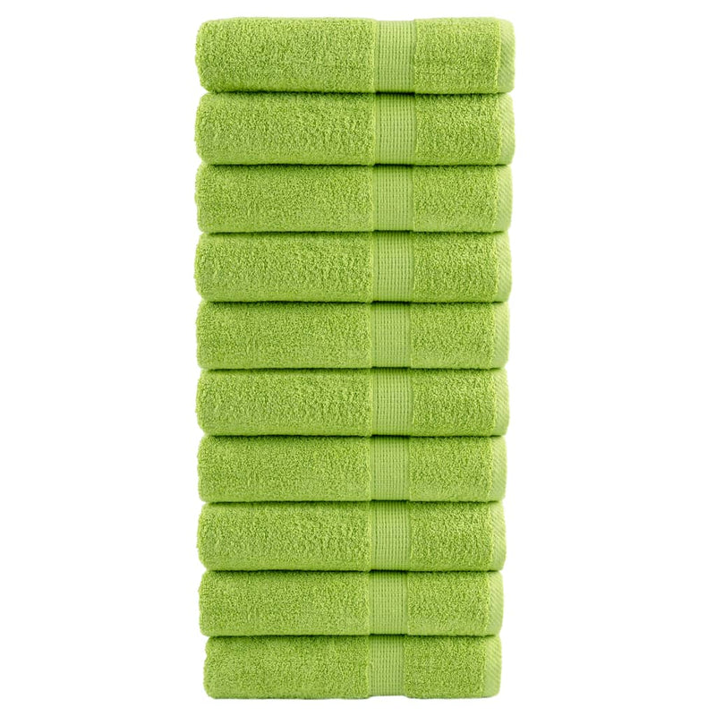 Washandjes Solund 2 Pcs Katoen Appelgroen