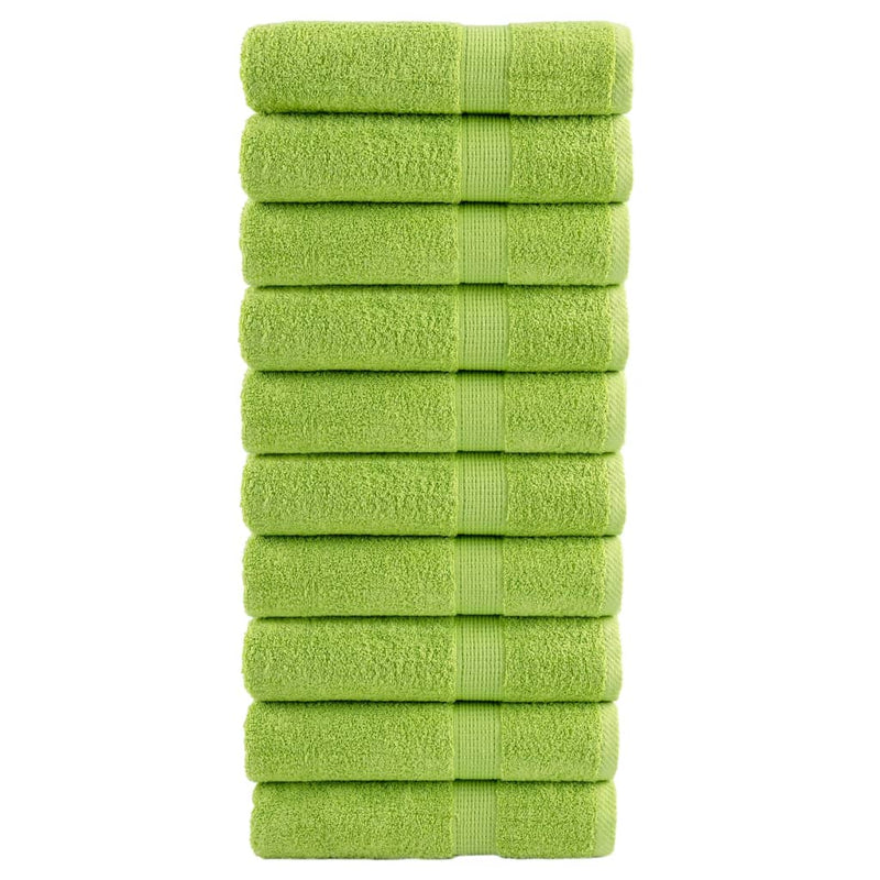 Washandjes Solund 2 Pcs Katoen Appelgroen