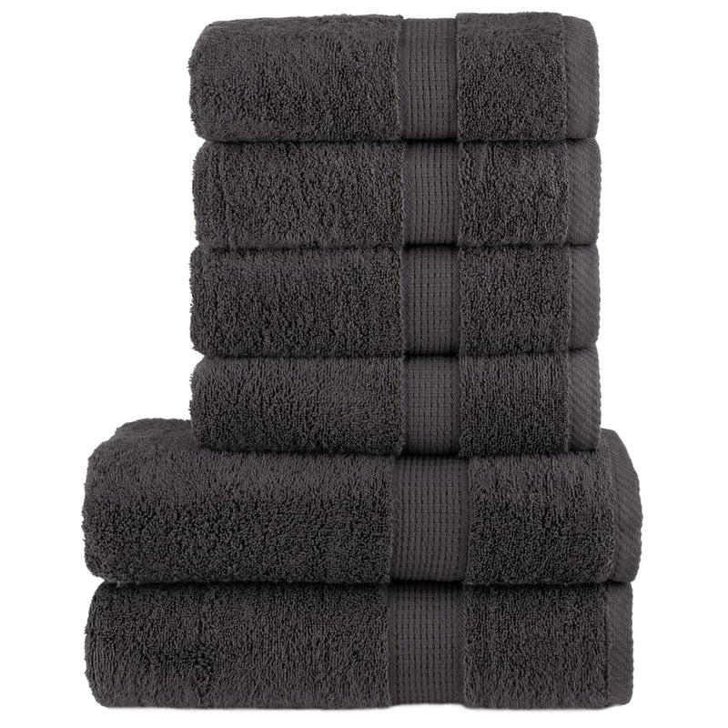 6-Delige Handdoekenset Solund 600 G/M²