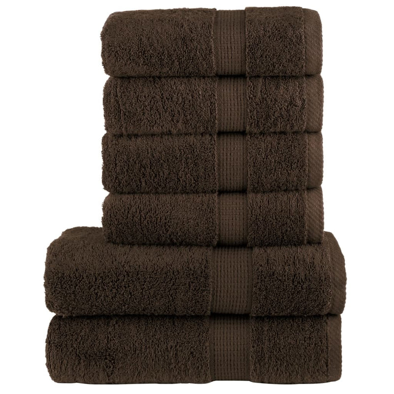 6-Delige Handdoekenset Solund 600 G/M²