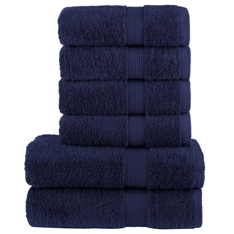 6-Delige Handdoekenset Solund 600 G/M²
