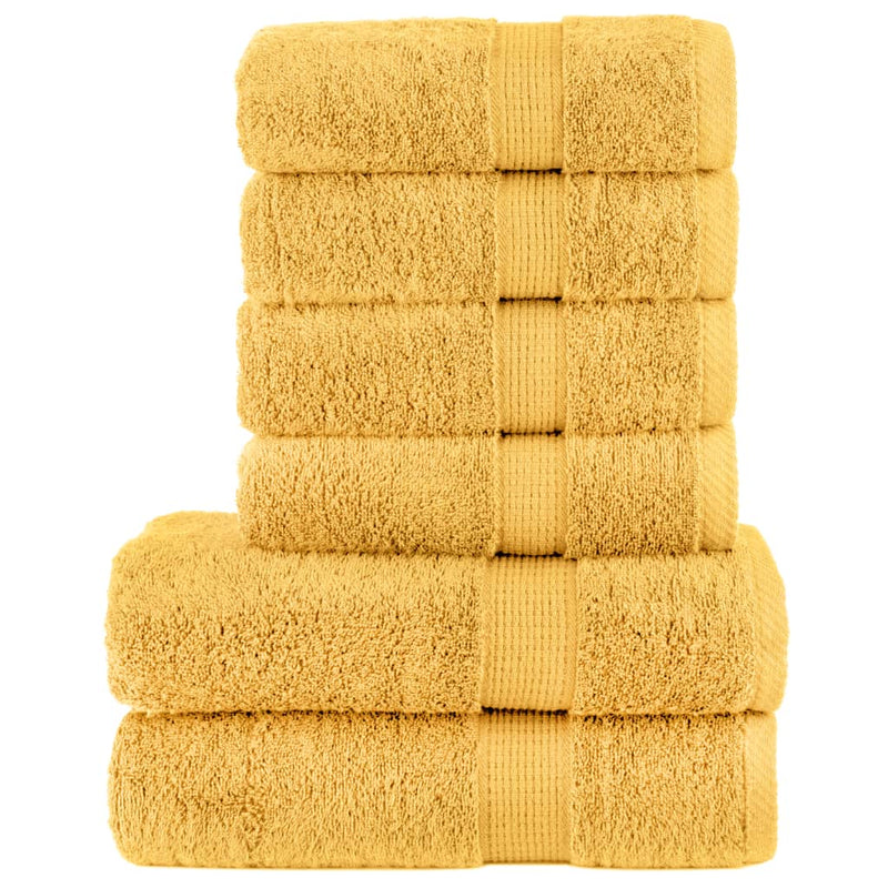 6-Delige Handdoekenset Solund 600 G/M²