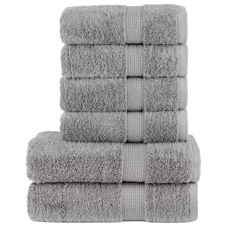 6-Delige Handdoekenset Solund 600 G/M²