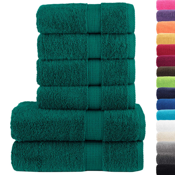 6-Delige Handdoekenset Solund 600 G/M²