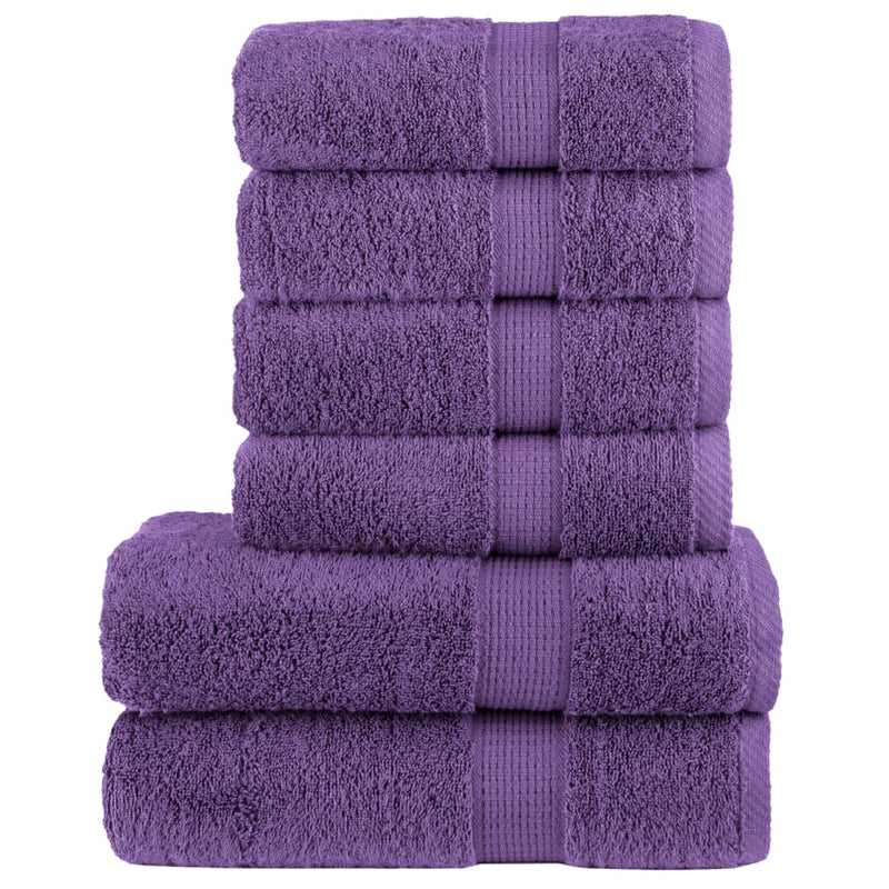 6-Delige Handdoekenset Solund 600 G/M²