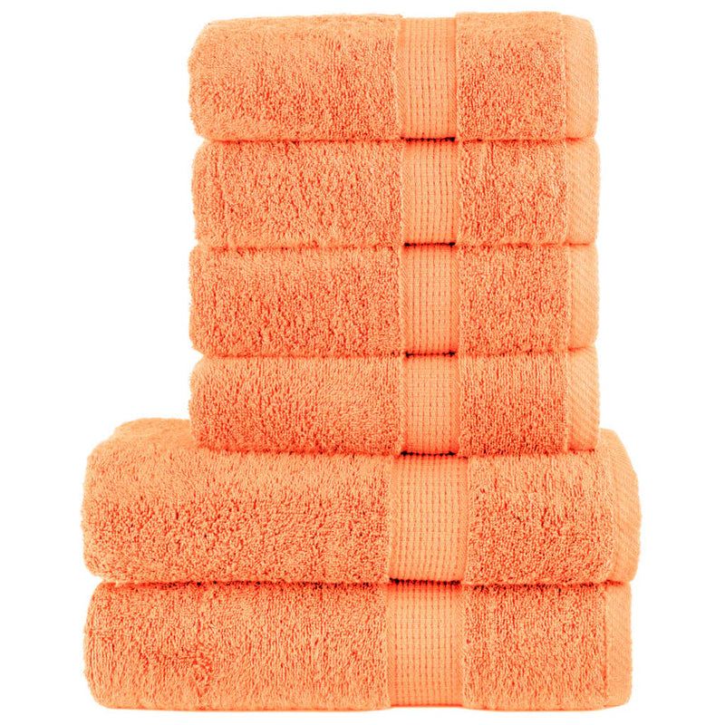 6-Delige Handdoekenset Solund 600 G/M²