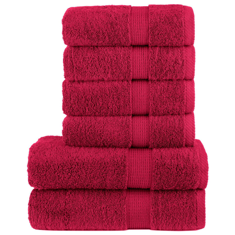 6-Delige Handdoekenset Solund 600 G/M²