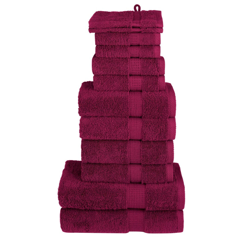 12-Delige Handdoekenset Solund 600 G/M²