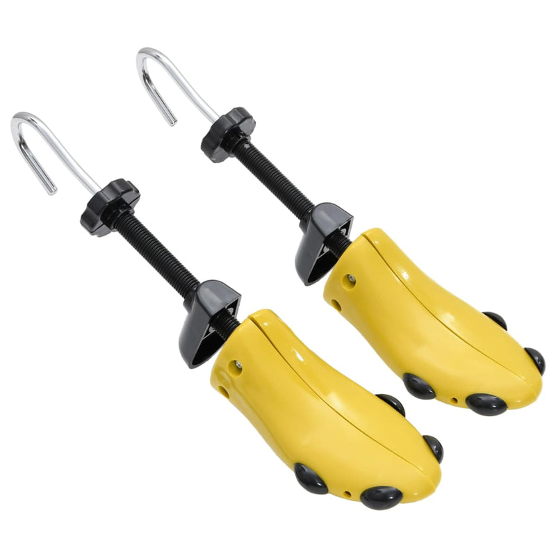 Schoenspanners Met Schoenlepel Eu Kunststof Geel
