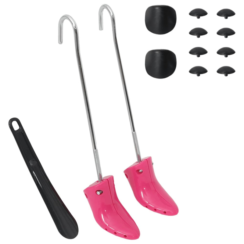 Schoenspanners Met Schoenlepel Eu Kunststof Roze