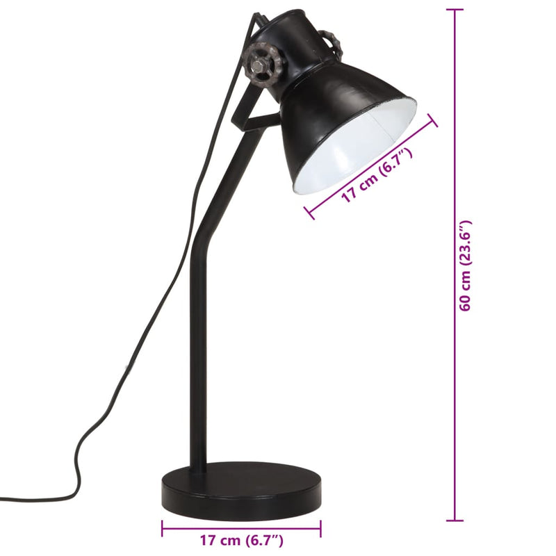 Bureaulamp 25 W E27 17X17X60 Cm