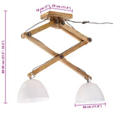 Plafondlamp 25 W E27 29X18X85 Cm
