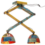 Plafondlamp 25 W E27 29X18X85 Cm
