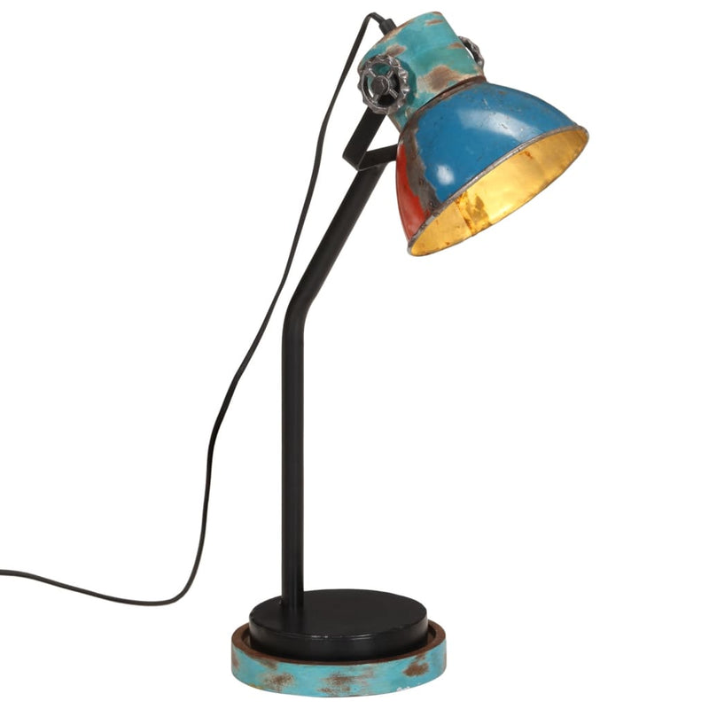 Bureaulamp 25 W E27 18X18X60 Cm Vintage Kleurig