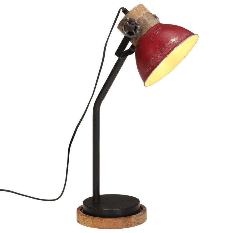 Bureaulamp 25 W E27 18X18X60 Cm Vintage Kleurig