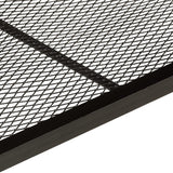 Schoenenbankje 110X35X45 Cm Massief Acaciahout En Ijzer Betongrijs