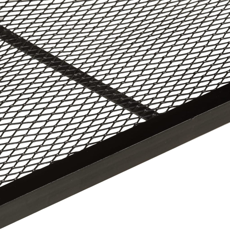 Schoenenbankje 110X35X45 Cm Massief Acaciahout En Ijzer Betongrijs
