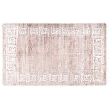 Vloerkleed Wasbaar Anti-Slip Beige En Goud