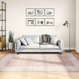Vloerkleed Wasbaar Anti-Slip Beige En Goud