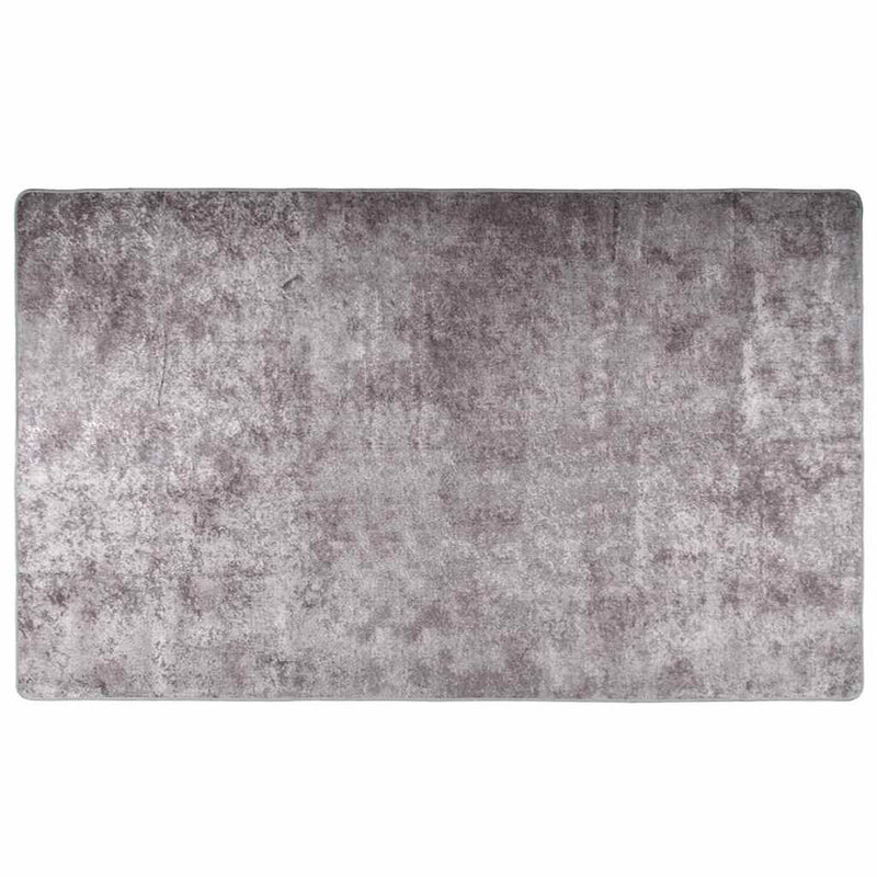 Vloerkleed Wasbaar Anti-Slip Grijs