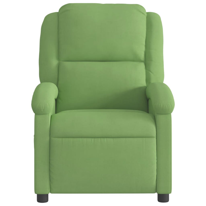 Fauteuil Fluweel Lichtgroen