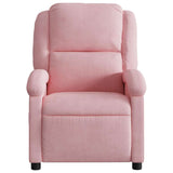 Fauteuil Elektrisch Fluweel Roze