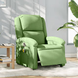Fauteuil Fluweel Lichtgroen