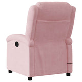 Massagestoel Fluweel Roze