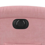 Sta-Op-Stoel Fluweel Roze