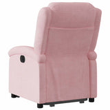 Sta-Op-Stoel Fluweel Roze
