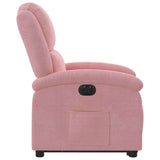 Sta-Op-Stoel Fluweel Roze