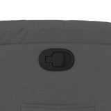 Relaxfauteuil Donkergrijze Stof Donkergrijs