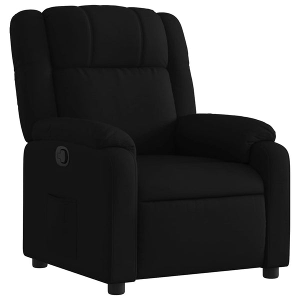 Relaxfauteuil E Stof Zwart