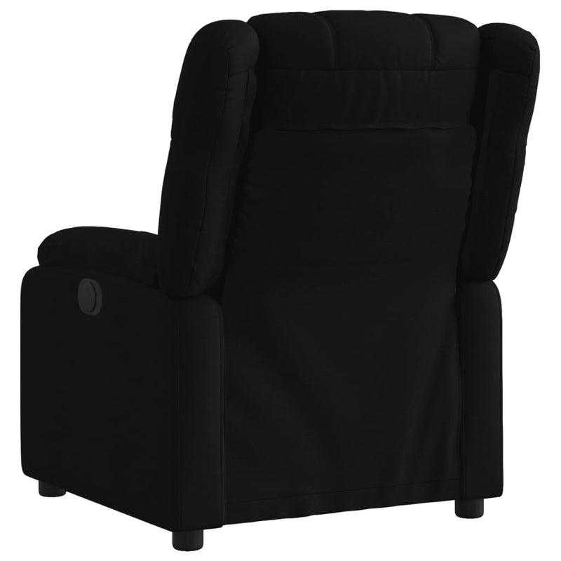 Relaxfauteuil E Stof Zwart