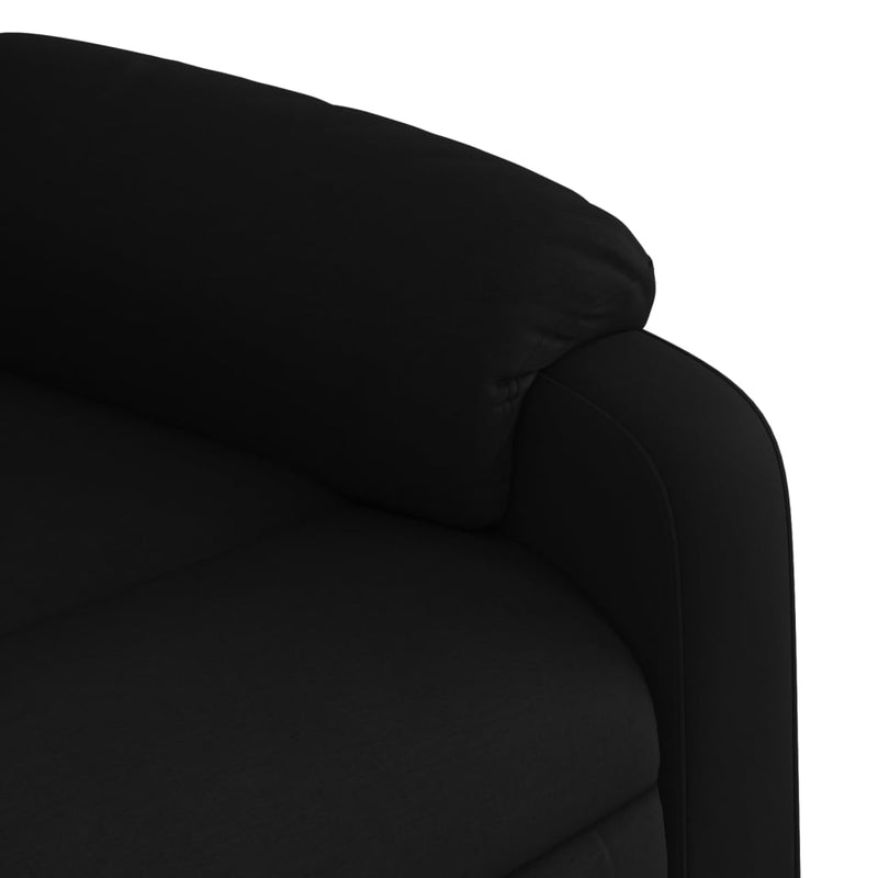 Relaxfauteuil E Stof Zwart