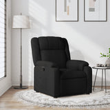 Relaxfauteuil E Stof Zwart