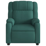 Relaxfauteuil E Stof Donkergroen