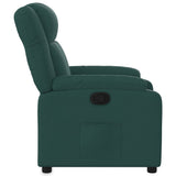 Relaxfauteuil E Stof Donkergroen