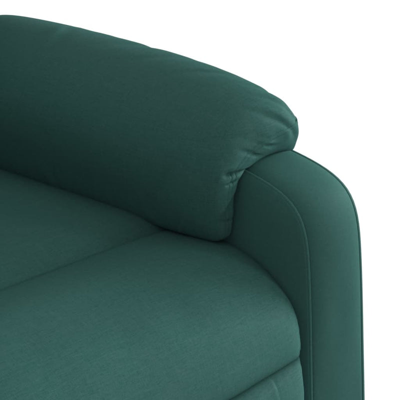 Relaxfauteuil E Stof Donkergroen