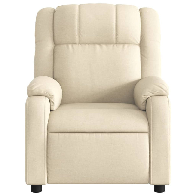 Relaxfauteuil Stof Crème
