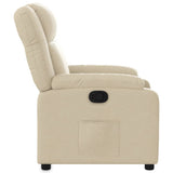 Relaxfauteuil Stof Crème