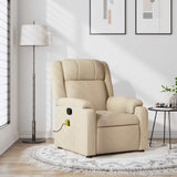 Relaxfauteuil Stof Crème