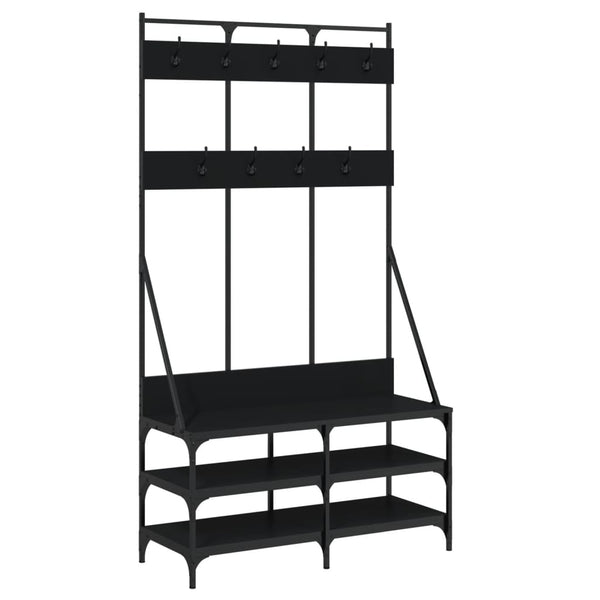 Kledingrek Met Schoenenrek 100X40X184 Cm
