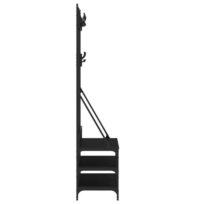Kledingrek Met Schoenenrek 100X40X184 Cm