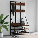 Kledingrek Met Schoenenrek 100X40X184 Cm
