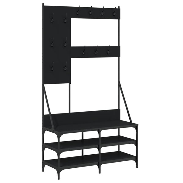 Kledingrek Met Schoenenrek 100X40X184 Cm
