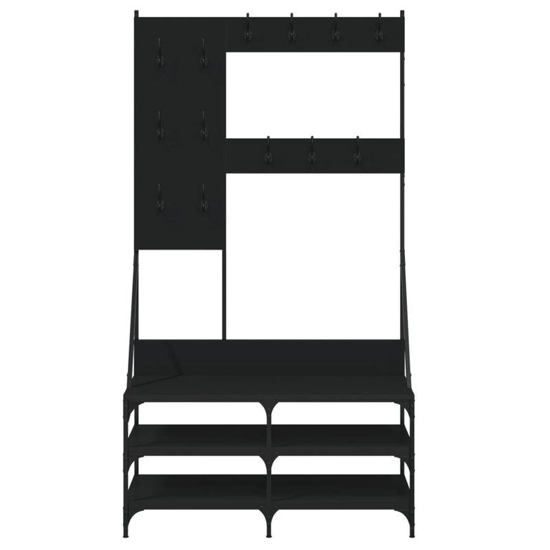 Kledingrek Met Schoenenrek 100X40X184 Cm